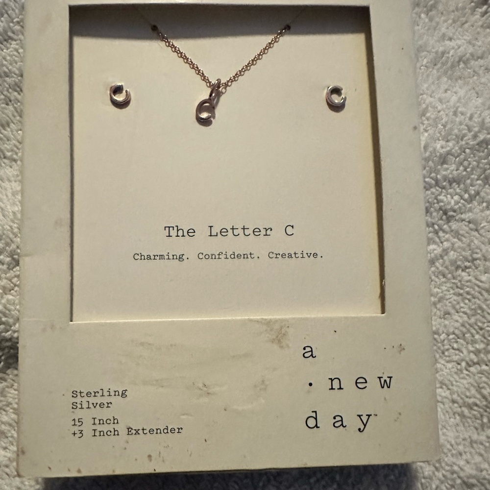 A New Day Sterling Silver Necklace Set